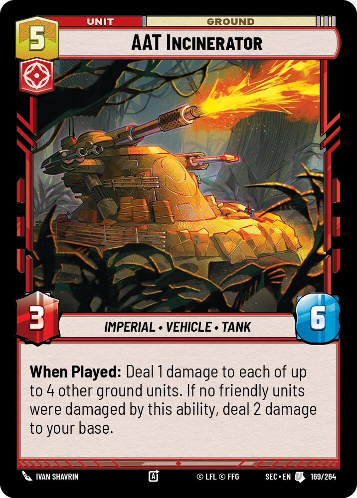 AAT Incinerator (169/264) (169/264) [Secrets of Power] | Cards and Coasters CA