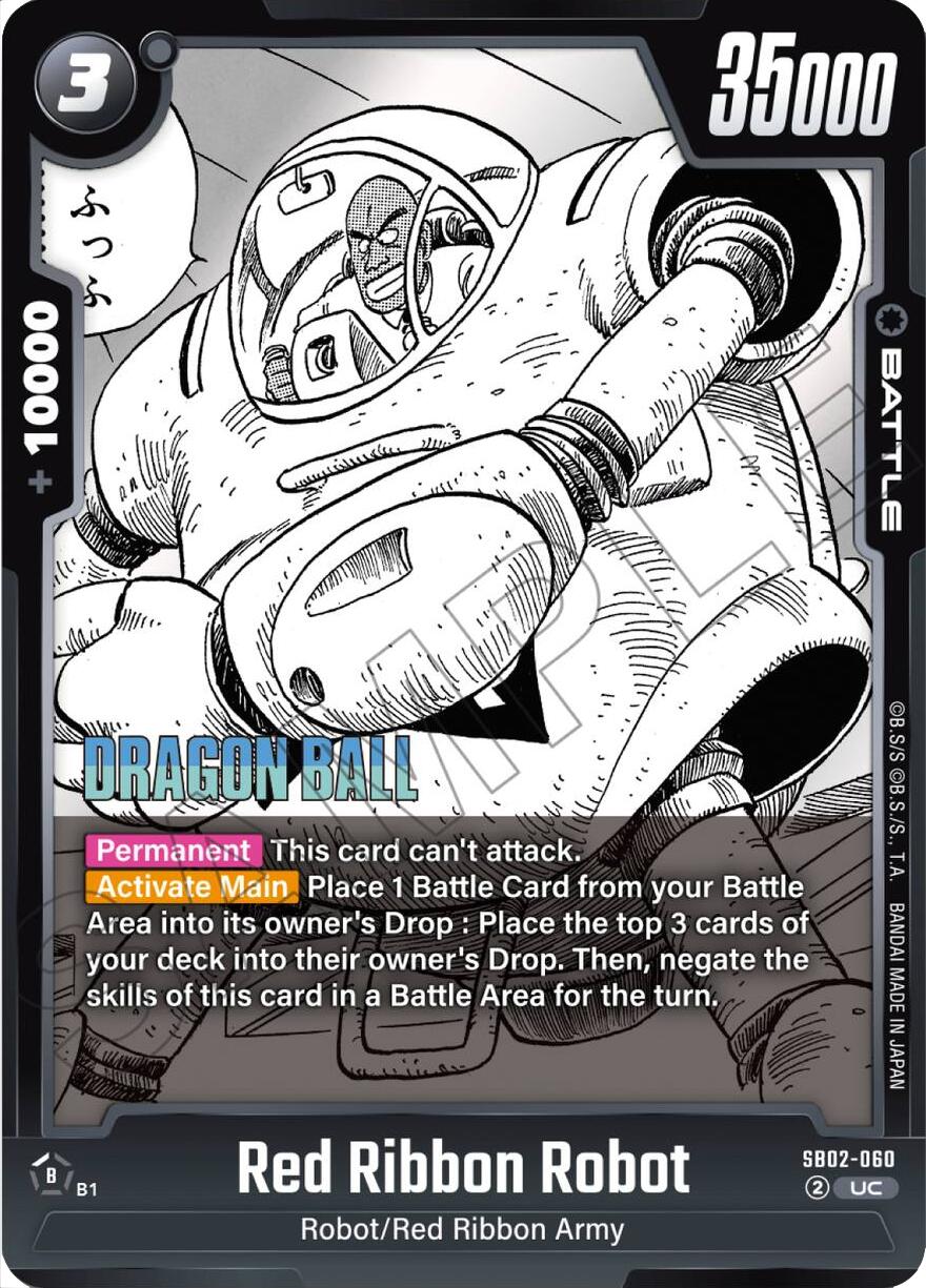 Red Ribbon Robot [Manga Booster 02] | Cards and Coasters CA