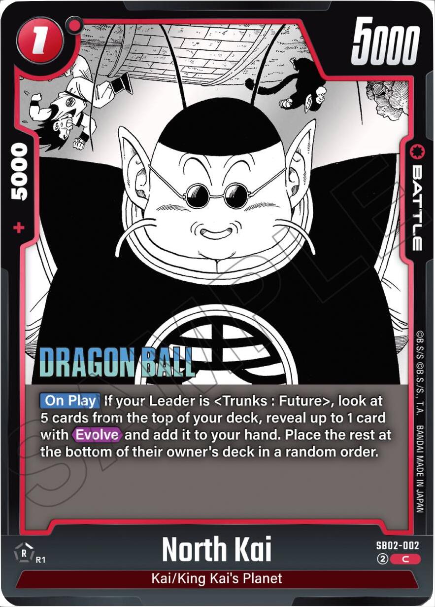North Kai [Manga Booster 02] | Cards and Coasters CA