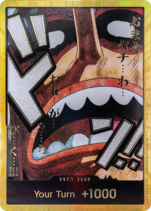 DON!! Card (Usopp) (Gold) [Premium Booster -The Best- Vol. 2] | Cards and Coasters CA