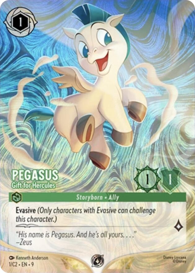 Pegasus - Gift for Hercules (1) [Promo Cards] | Cards and Coasters CA