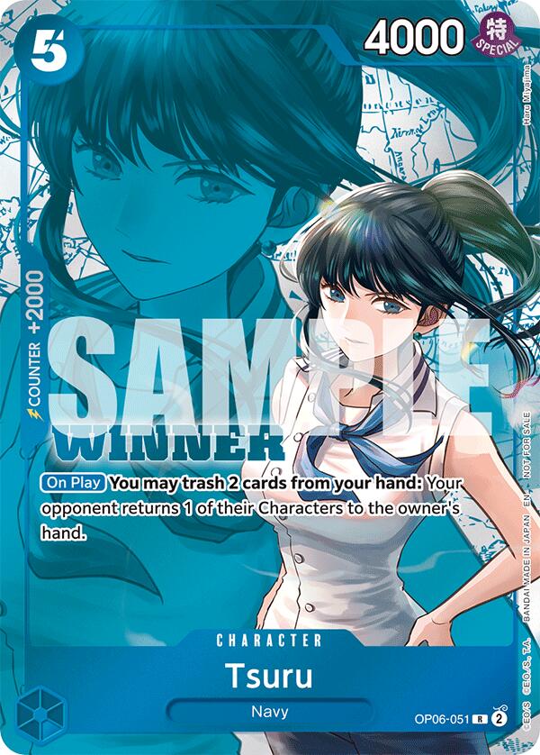 Tsuru (Winner Pack 2025 Vol. 4) [One Piece Promotion Cards] | Cards and Coasters CA
