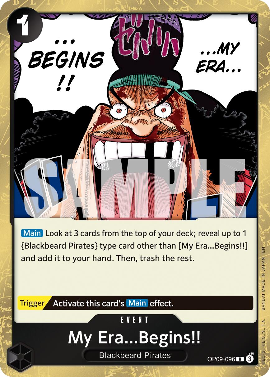 My Era...Begins!! (Reprint) [Premium Booster -The Best- Vol. 2] | Cards and Coasters CA