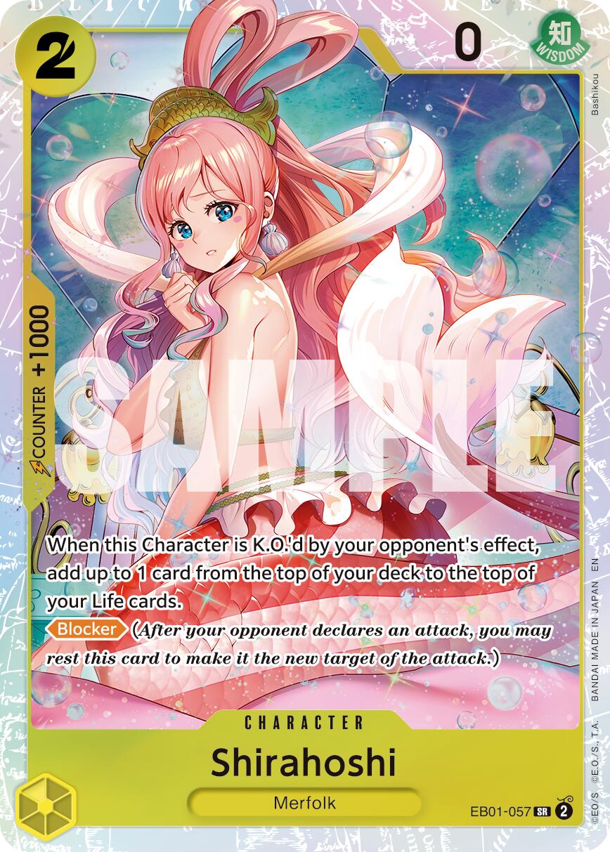 Shirahoshi (Reprint) [Premium Booster -The Best- Vol. 2] | Cards and Coasters CA