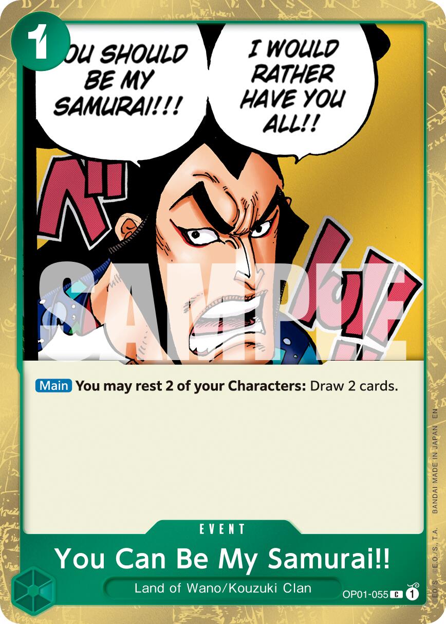 You Can Be My Samurai!! (Pirate Foil) [Premium Booster -The Best- Vol. 2] | Cards and Coasters CA