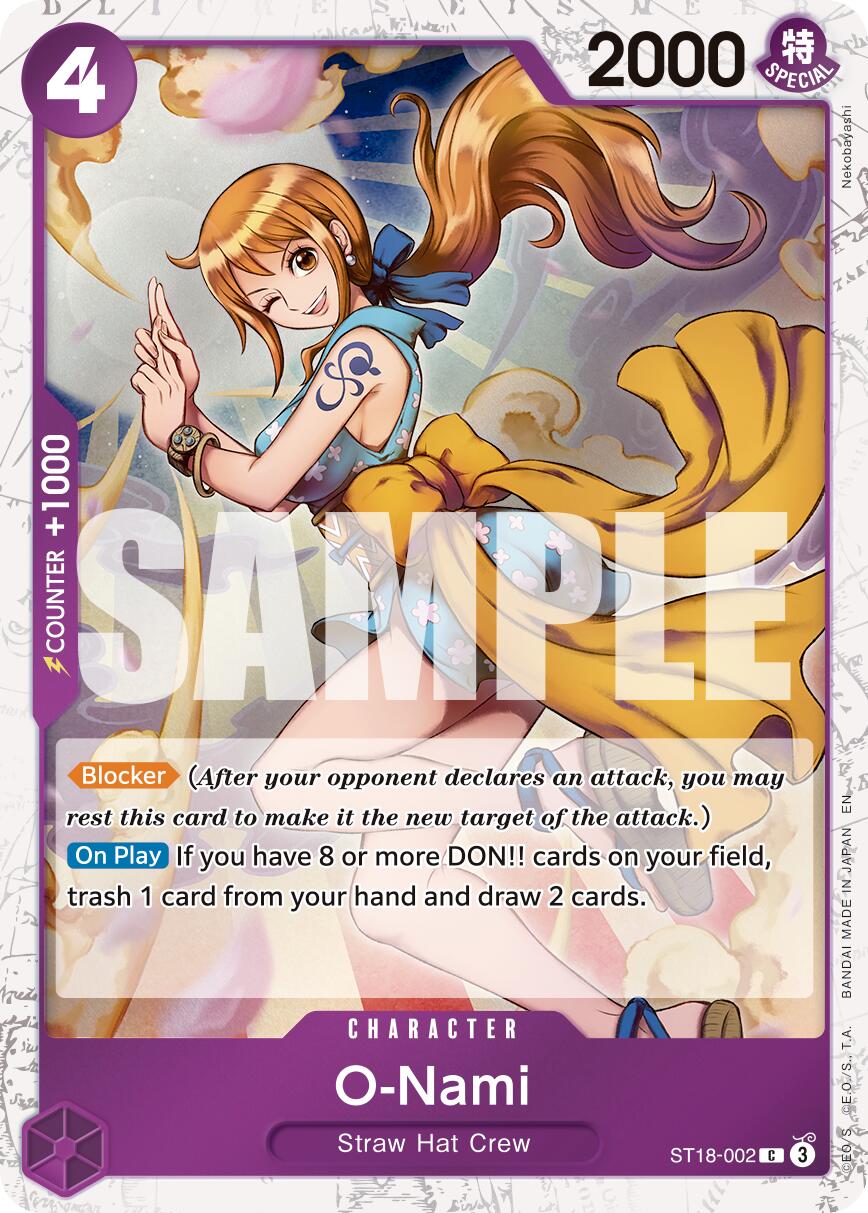 O-Nami (Pirate Foil) [Premium Booster -The Best- Vol. 2] | Cards and Coasters CA