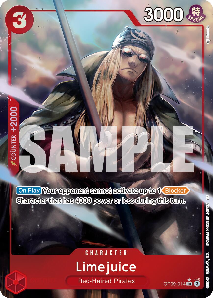 Limejuice (Alternate Art) [Premium Booster -The Best- Vol. 2] | Cards and Coasters CA