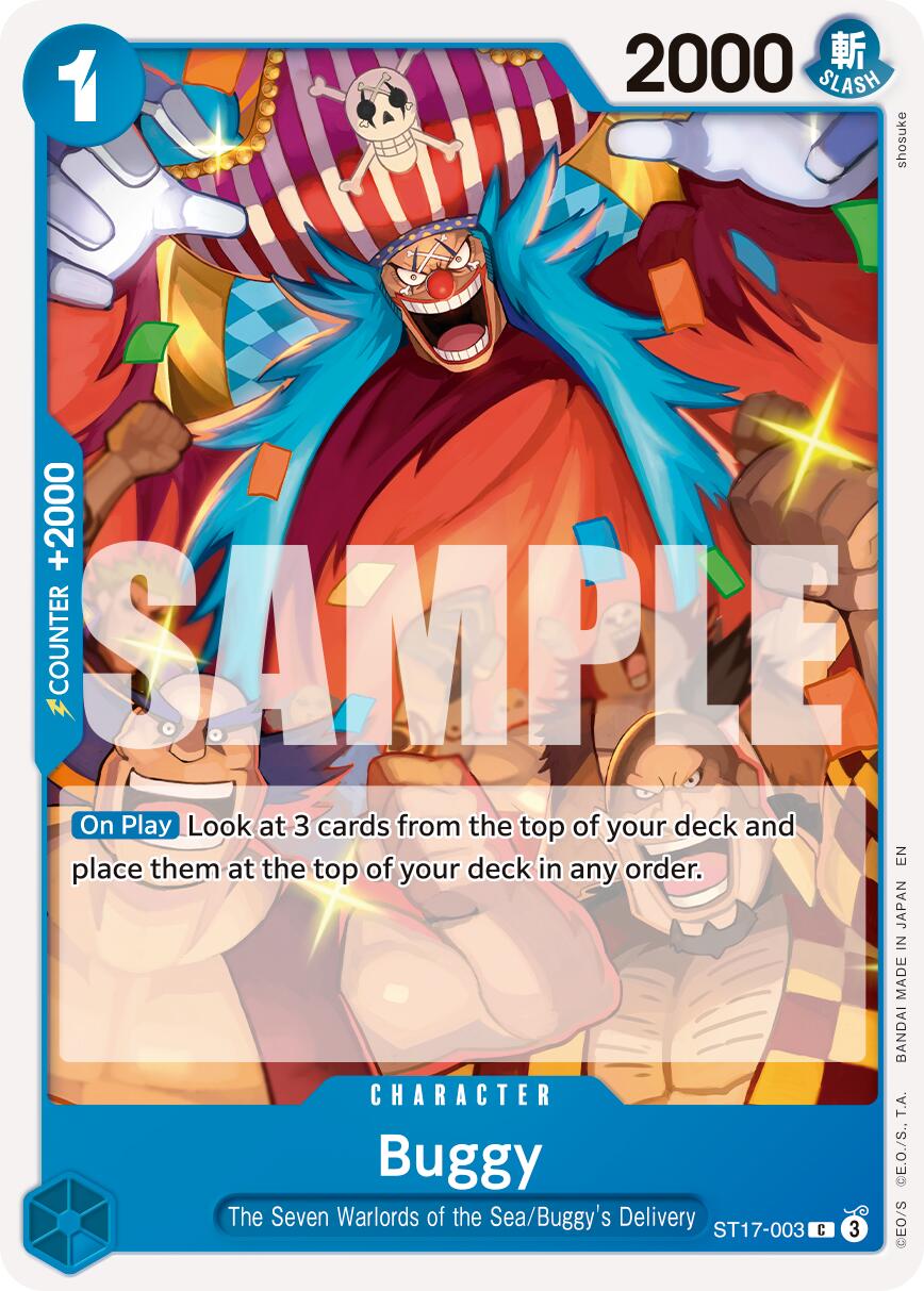 Buggy (ST17-003) (Reprint) [Premium Booster -The Best- Vol. 2] | Cards and Coasters CA