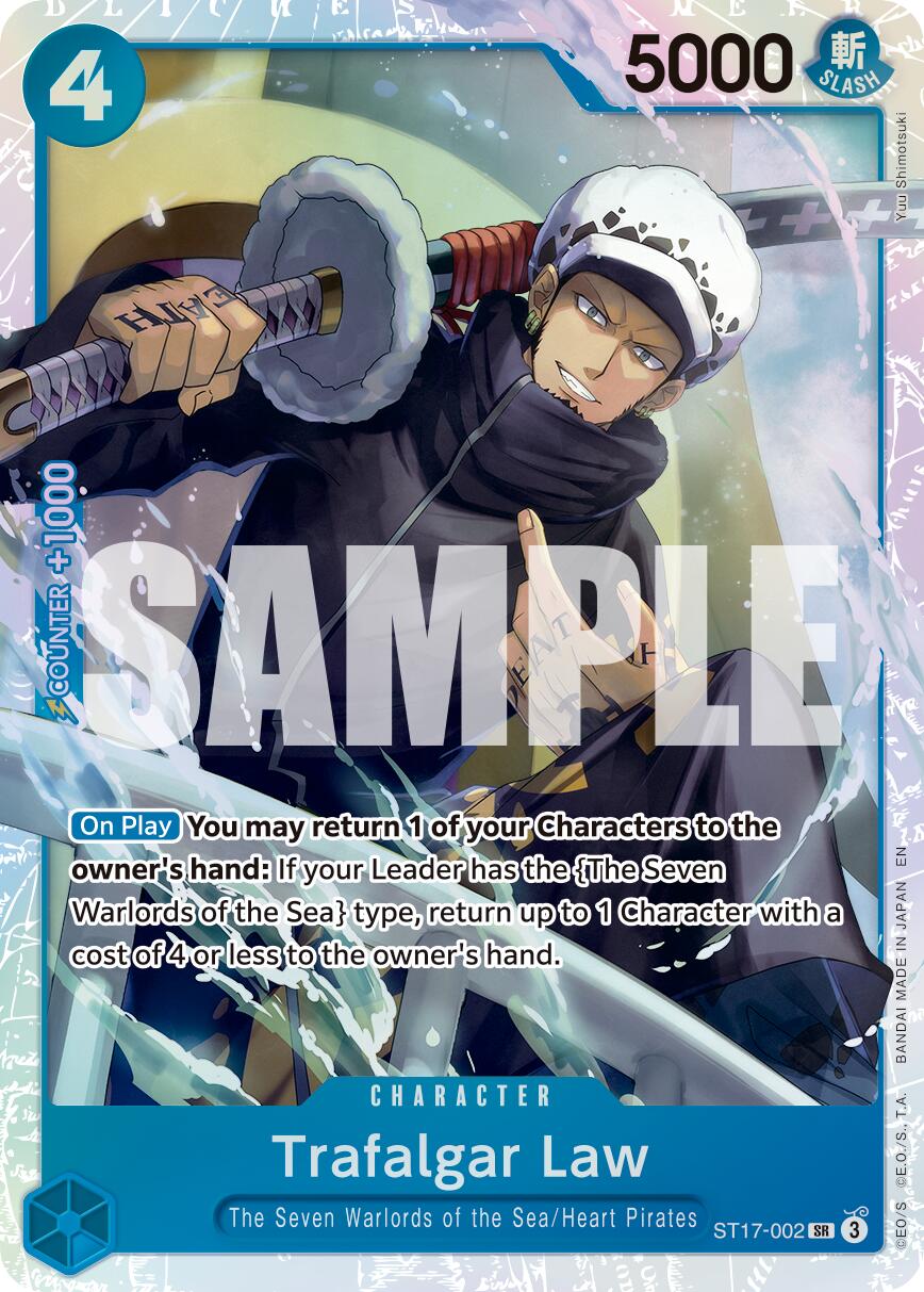 Trafalgar Law (ST17-002) (Reprint) [Premium Booster -The Best- Vol. 2] | Cards and Coasters CA
