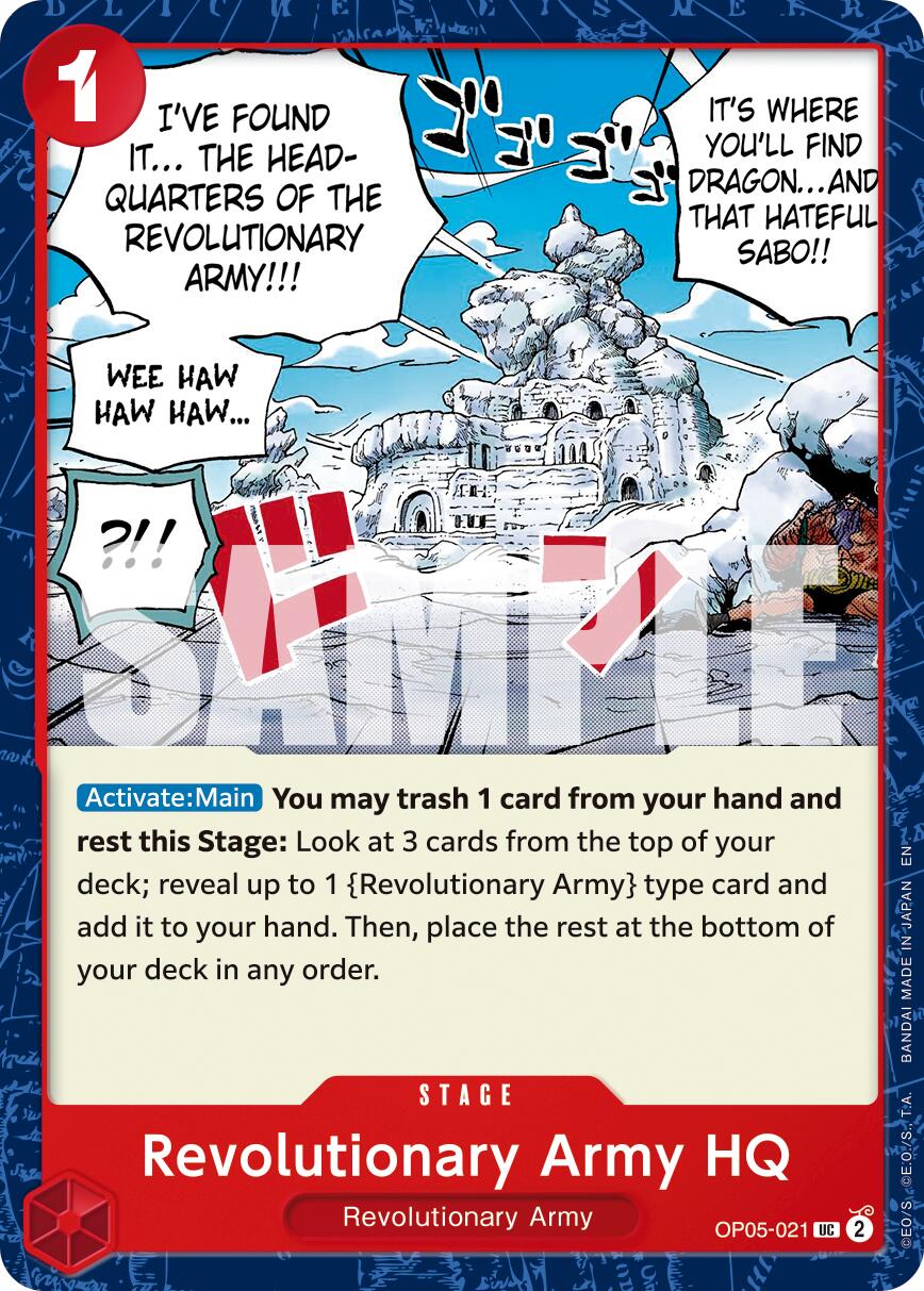 Revolutionary Army HQ (Reprint) [Premium Booster -The Best- Vol. 2] | Cards and Coasters CA