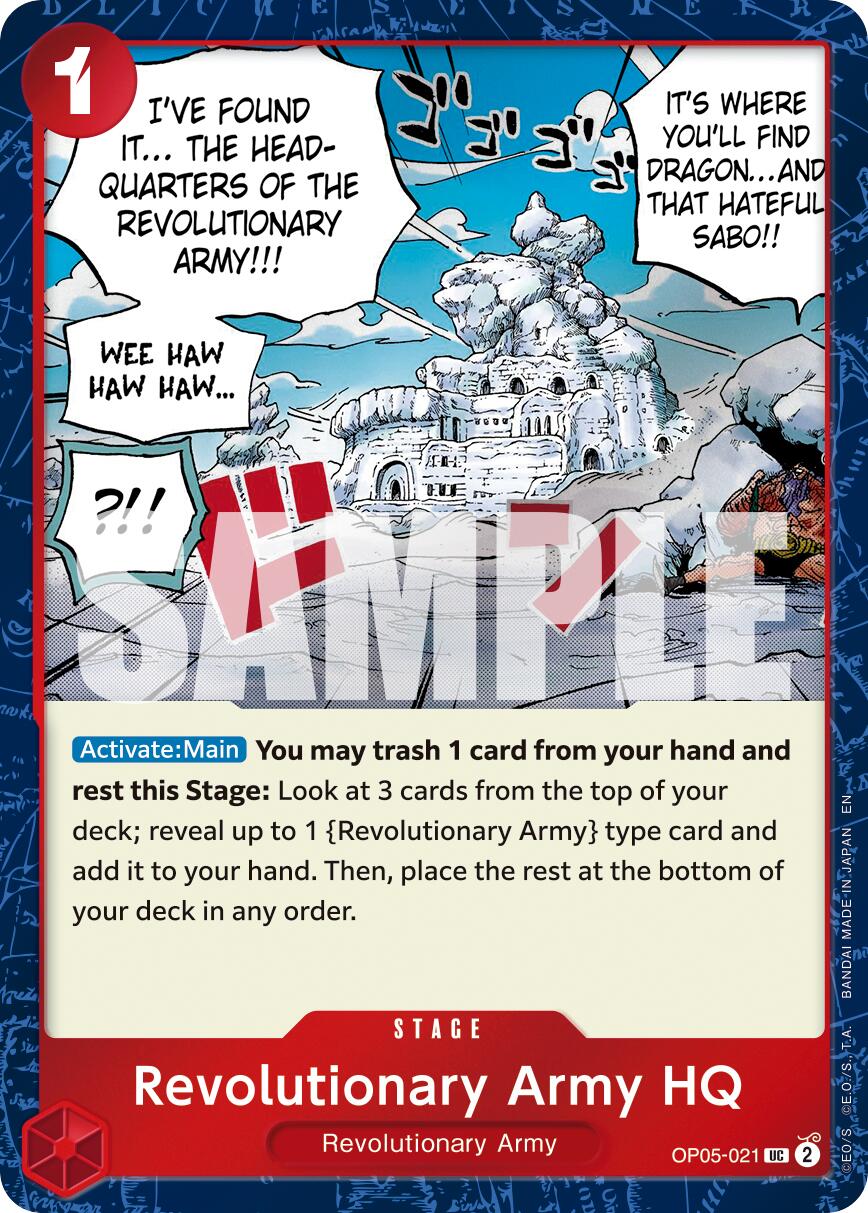 Revolutionary Army HQ (Pirate Foil) [Premium Booster -The Best- Vol. 2] | Cards and Coasters CA