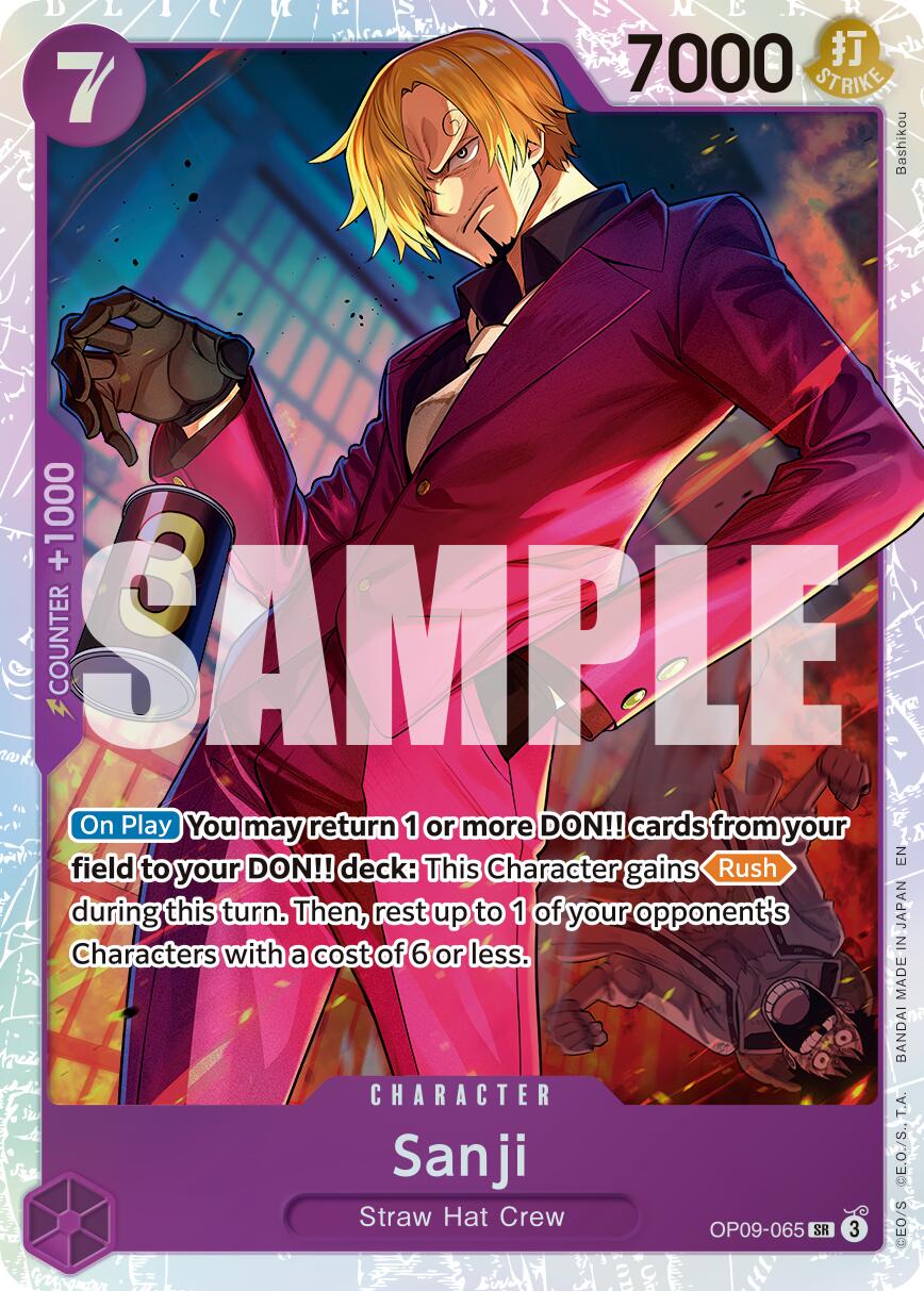 Sanji (OP09-065) (Reprint) [Premium Booster -The Best- Vol. 2] | Cards and Coasters CA