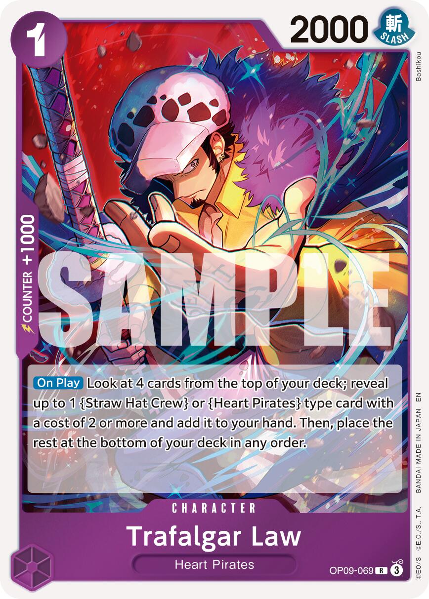 Trafalgar Law (OP09-069) (Reprint) [Premium Booster -The Best- Vol. 2] | Cards and Coasters CA