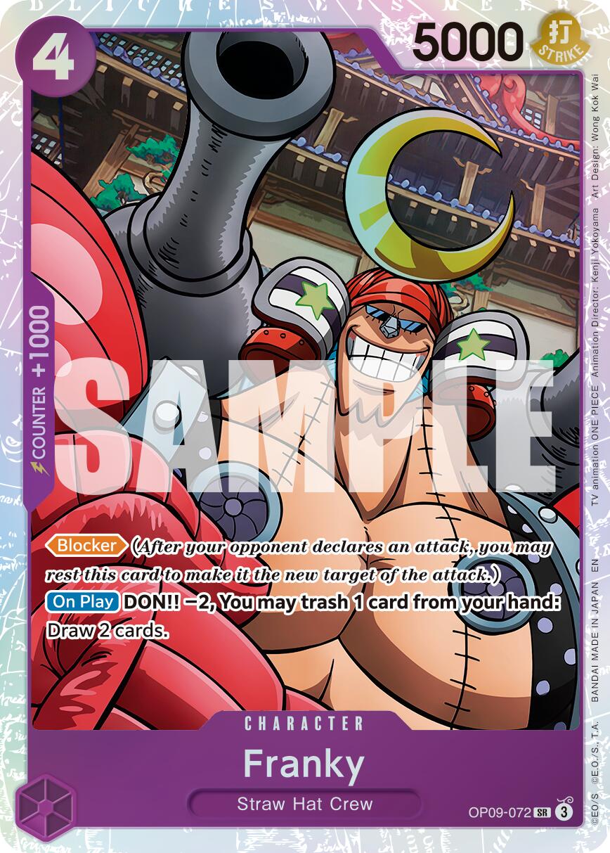 Franky (OP09-072) (Reprint) [Premium Booster -The Best- Vol. 2] | Cards and Coasters CA