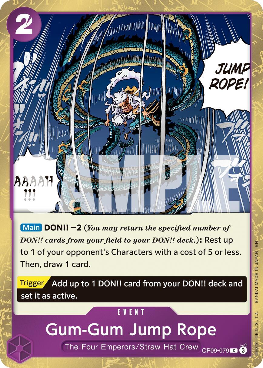 Gum-Gum Jump Rope (Pirate Foil) [Premium Booster -The Best- Vol. 2] | Cards and Coasters CA