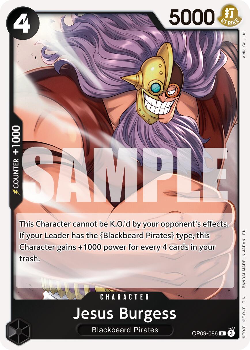 Jesus Burgess (Reprint) [Premium Booster -The Best- Vol. 2] | Cards and Coasters CA
