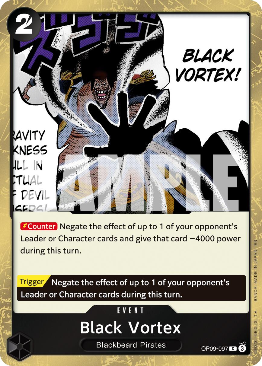 Black Vortex (Pirate Foil) [Premium Booster -The Best- Vol. 2] | Cards and Coasters CA