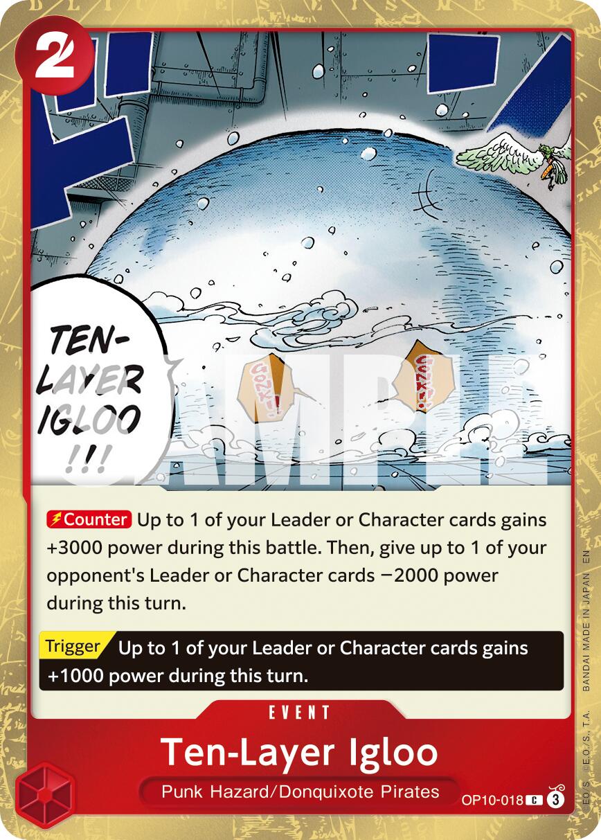 Ten-Layer Igloo (Pirate Foil) [Premium Booster -The Best- Vol. 2] | Cards and Coasters CA