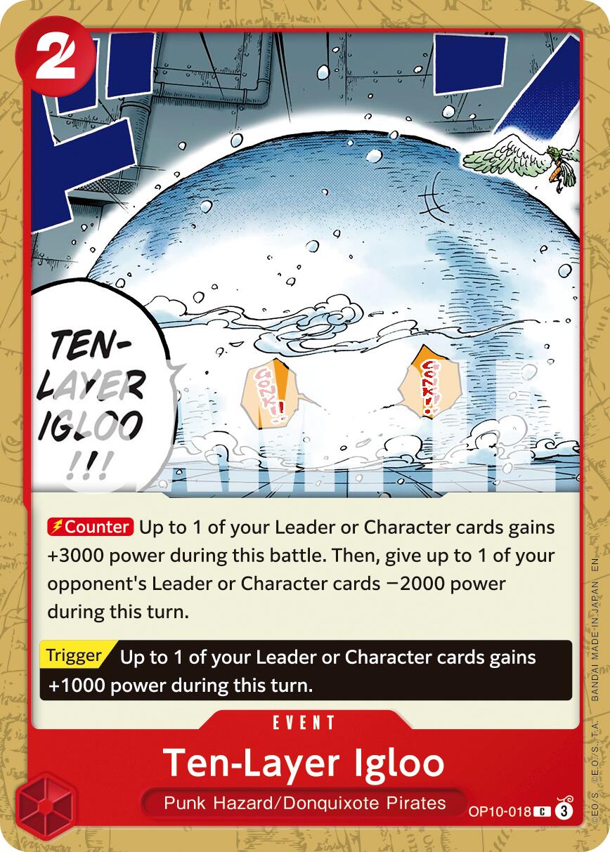 Ten-Layer Igloo (Reprint) [Premium Booster -The Best- Vol. 2] | Cards and Coasters CA
