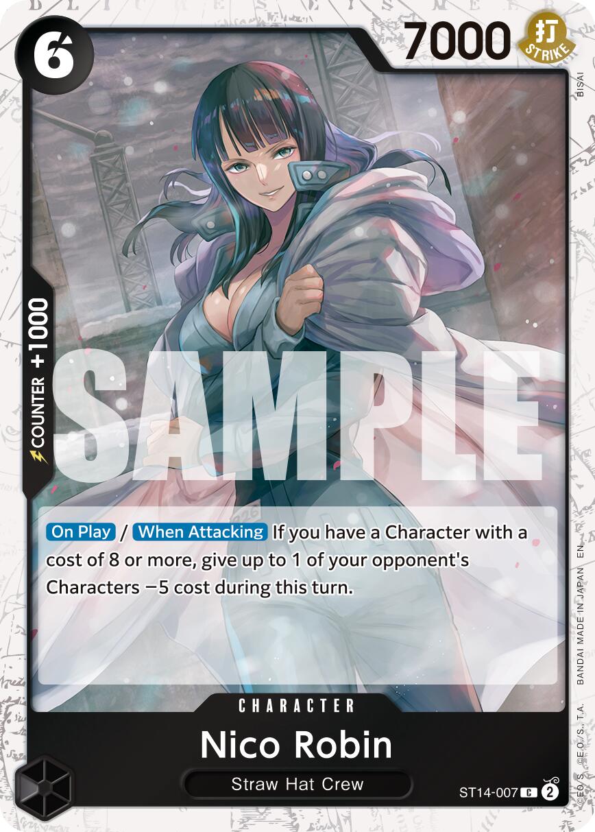 Nico Robin (ST14-007) (Pirate Foil) [Premium Booster -The Best- Vol. 2] | Cards and Coasters CA