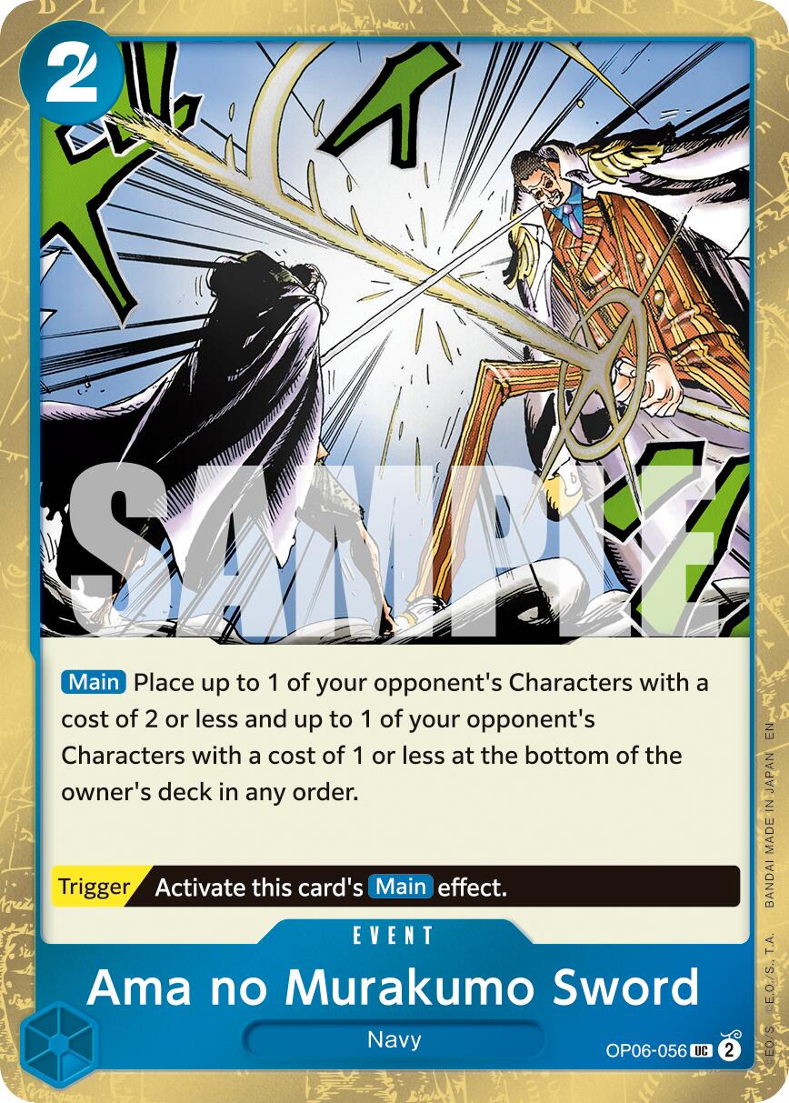 Ama no Murakumo Sword (Pirate Foil) [Premium Booster -The Best- Vol. 2] | Cards and Coasters CA