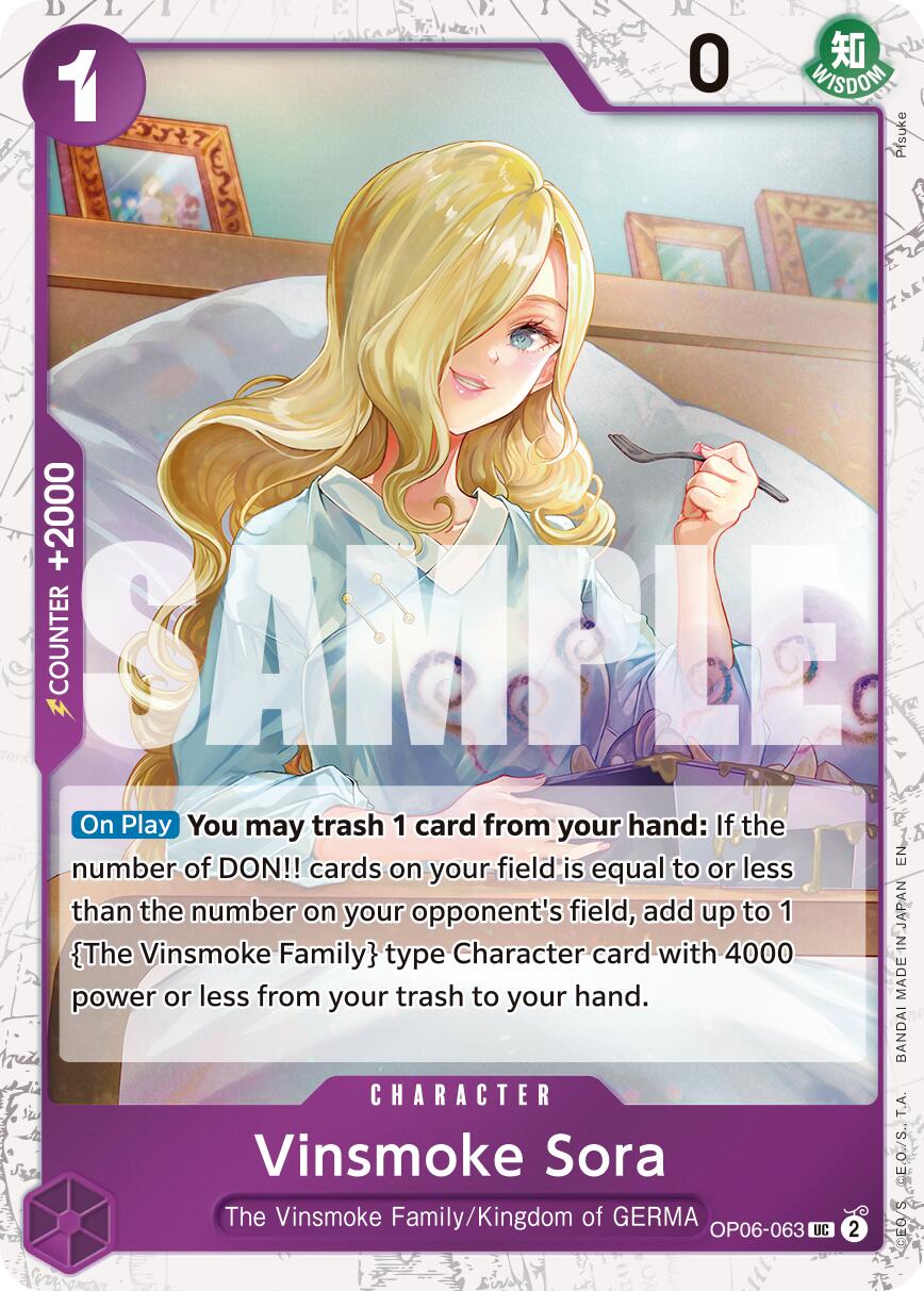 Vinsmoke Sora (Pirate Foil) [Premium Booster -The Best- Vol. 2] | Cards and Coasters CA