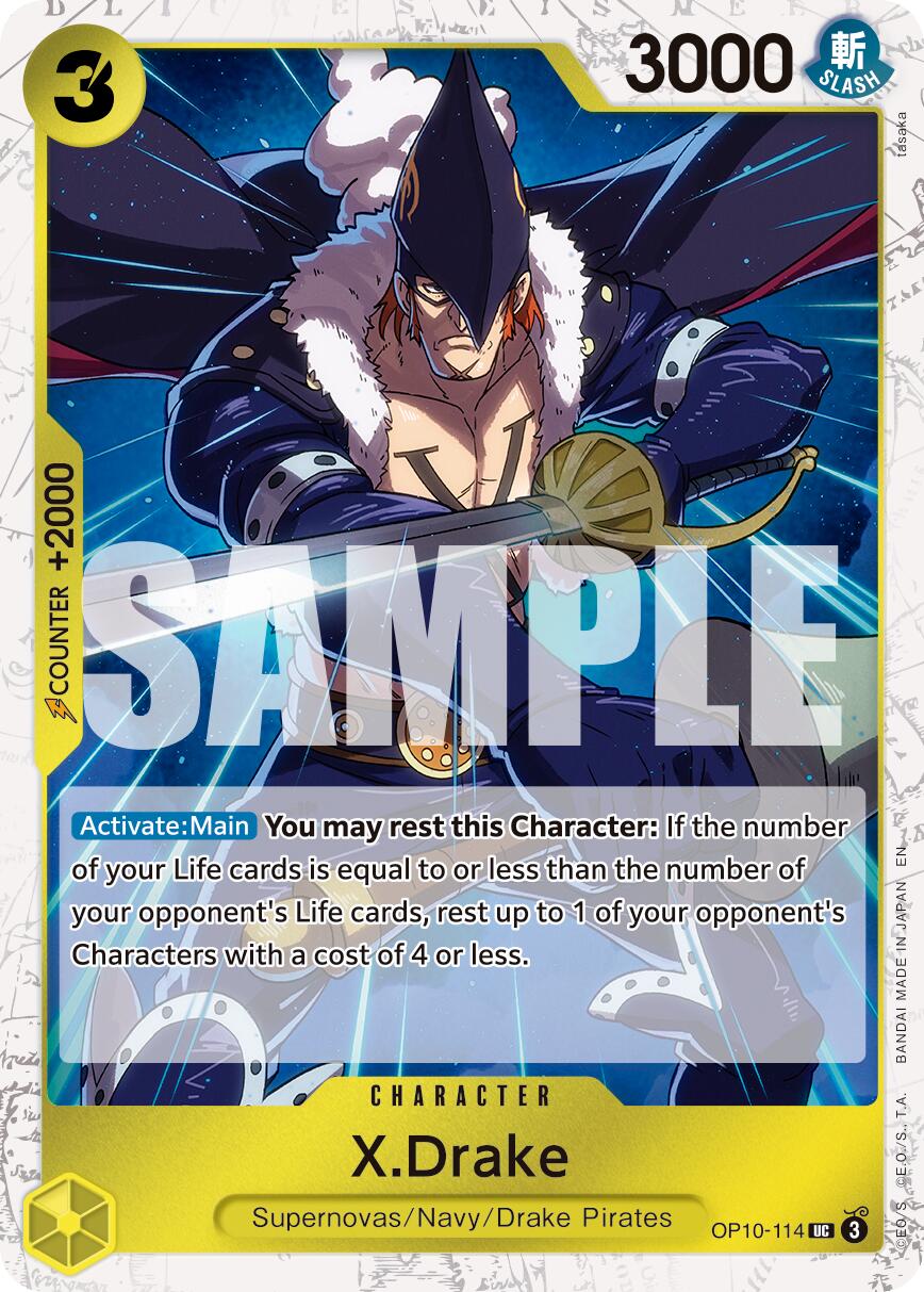 X.Drake (Pirate Foil) [Premium Booster -The Best- Vol. 2] | Cards and Coasters CA