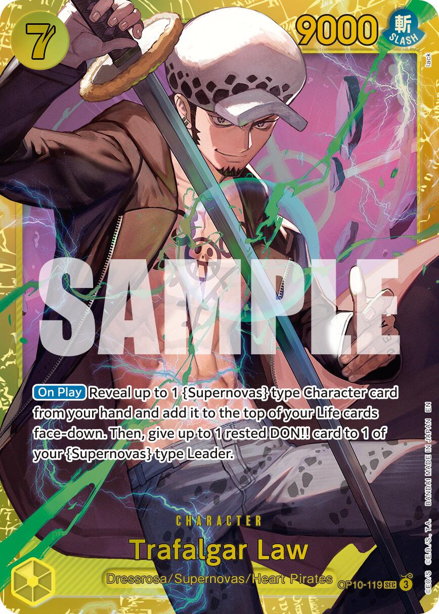 Trafalgar Law (OP10-119) (Reprint) [Premium Booster -The Best- Vol. 2] | Cards and Coasters CA