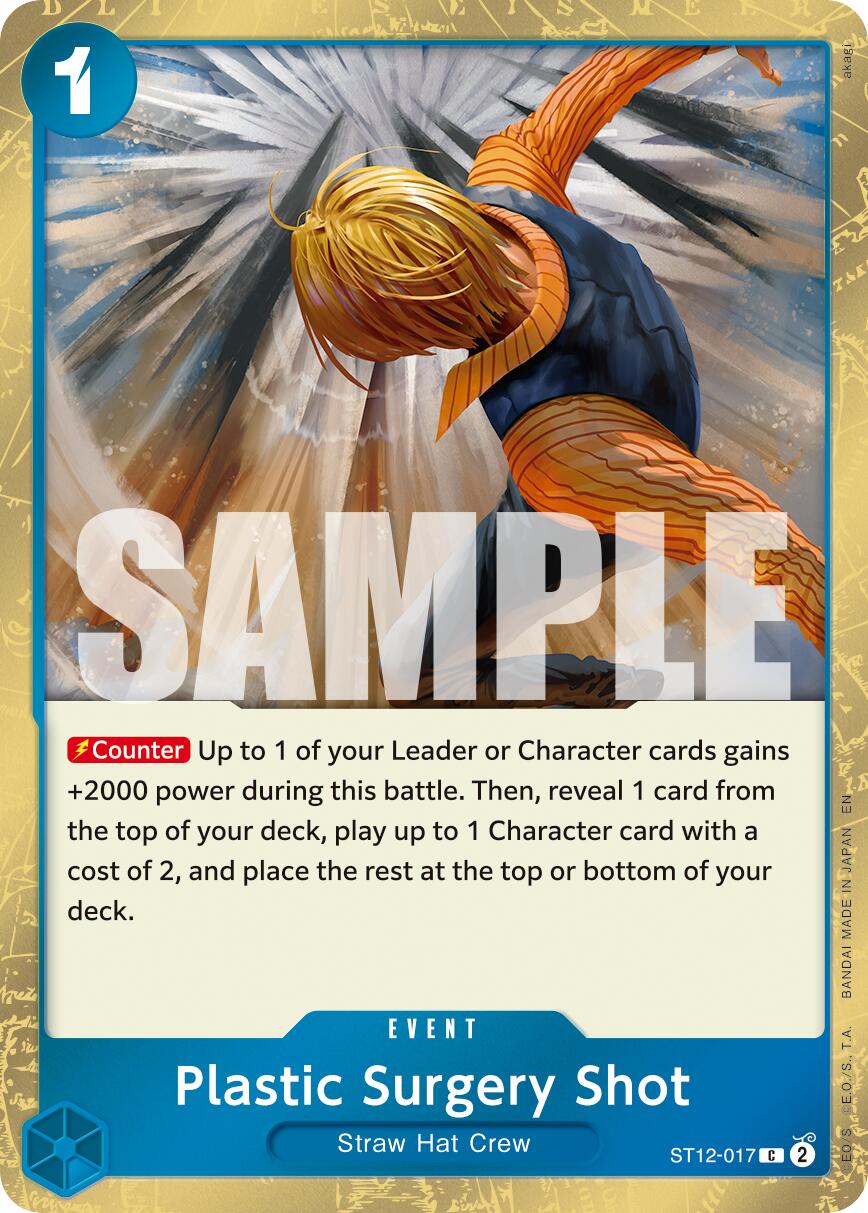 Plastic Surgery Shot (ST12-017) (Pirate Foil) [Premium Booster -The Best- Vol. 2] | Cards and Coasters CA