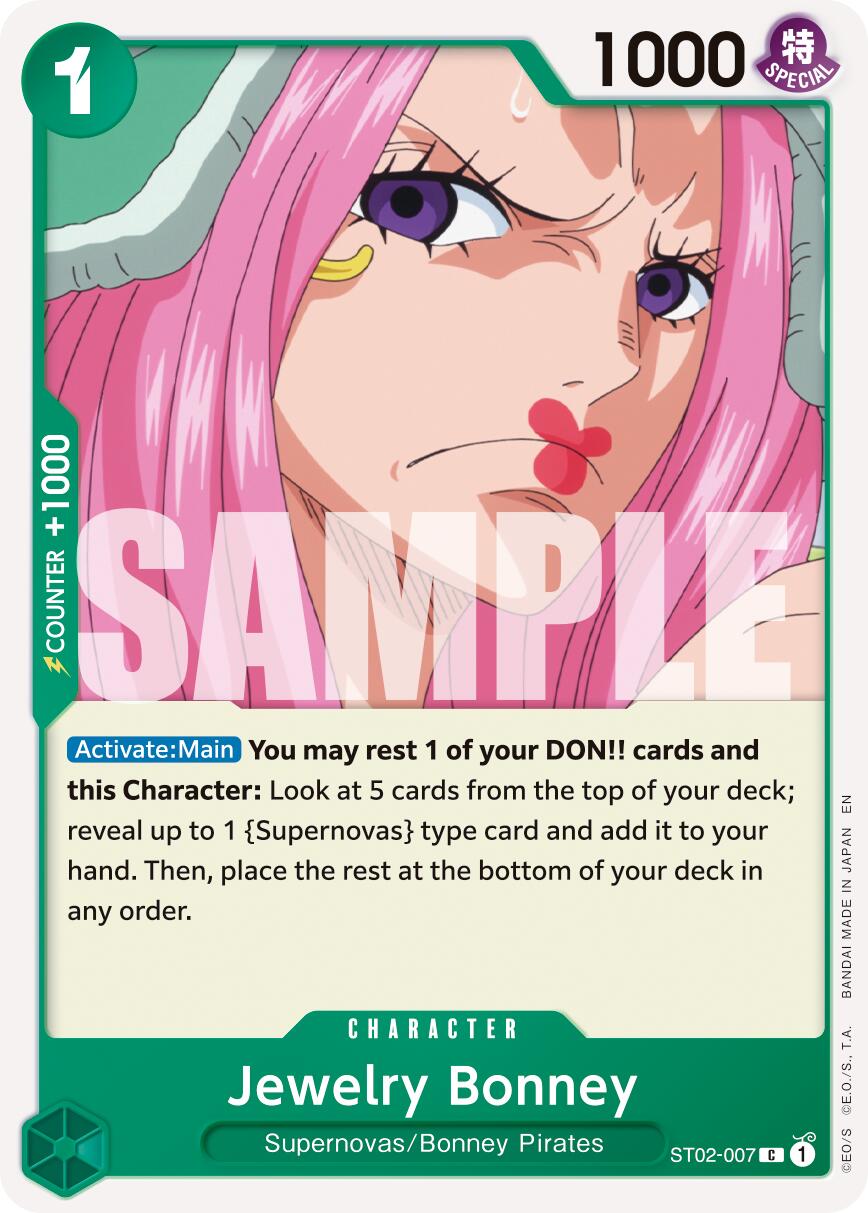 Jewelry Bonney (ST02-007) (Reprint) [Premium Booster -The Best- Vol. 2] | Cards and Coasters CA