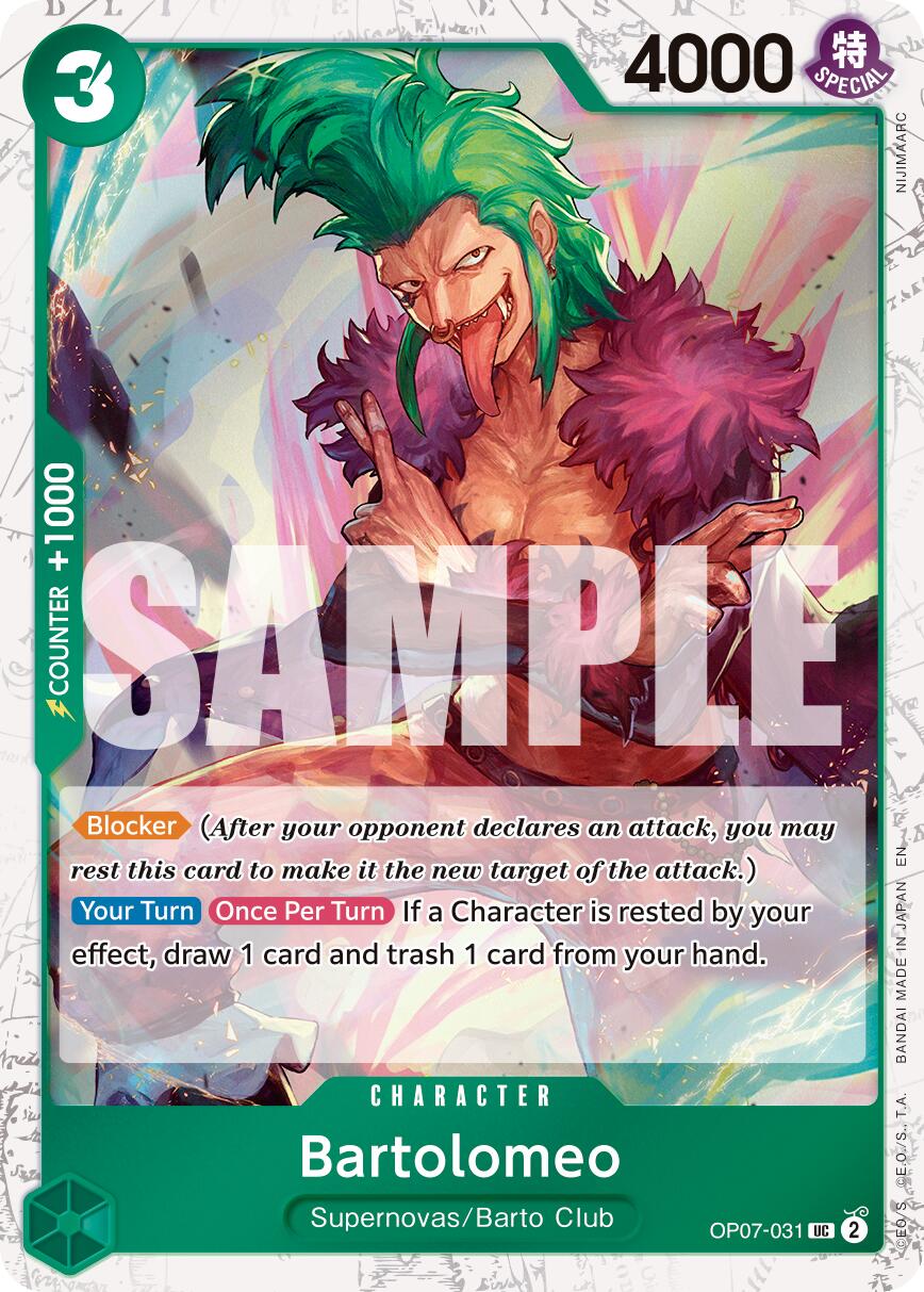 Bartolomeo (Pirate Foil) [Premium Booster -The Best- Vol. 2] | Cards and Coasters CA
