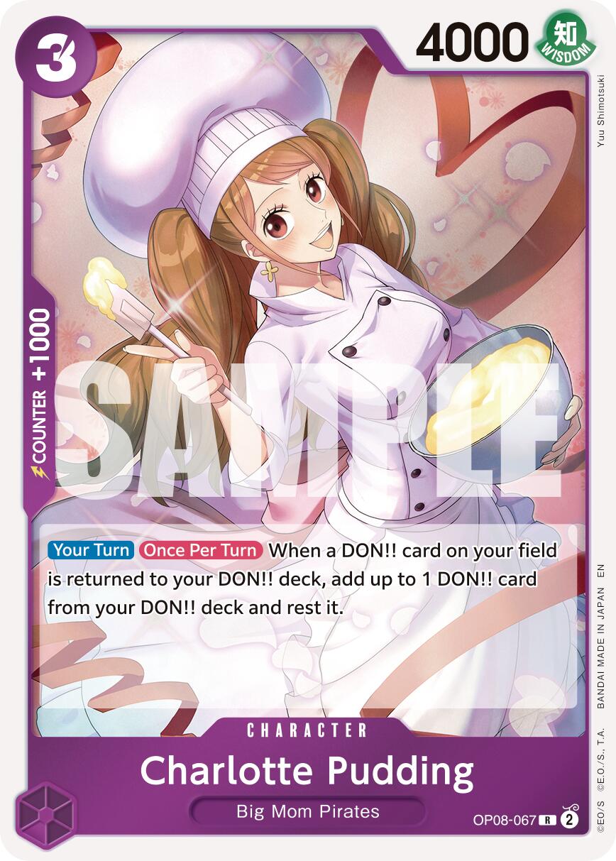 Charlotte Pudding (OP08-067) (Reprint) [Premium Booster -The Best- Vol. 2] | Cards and Coasters CA