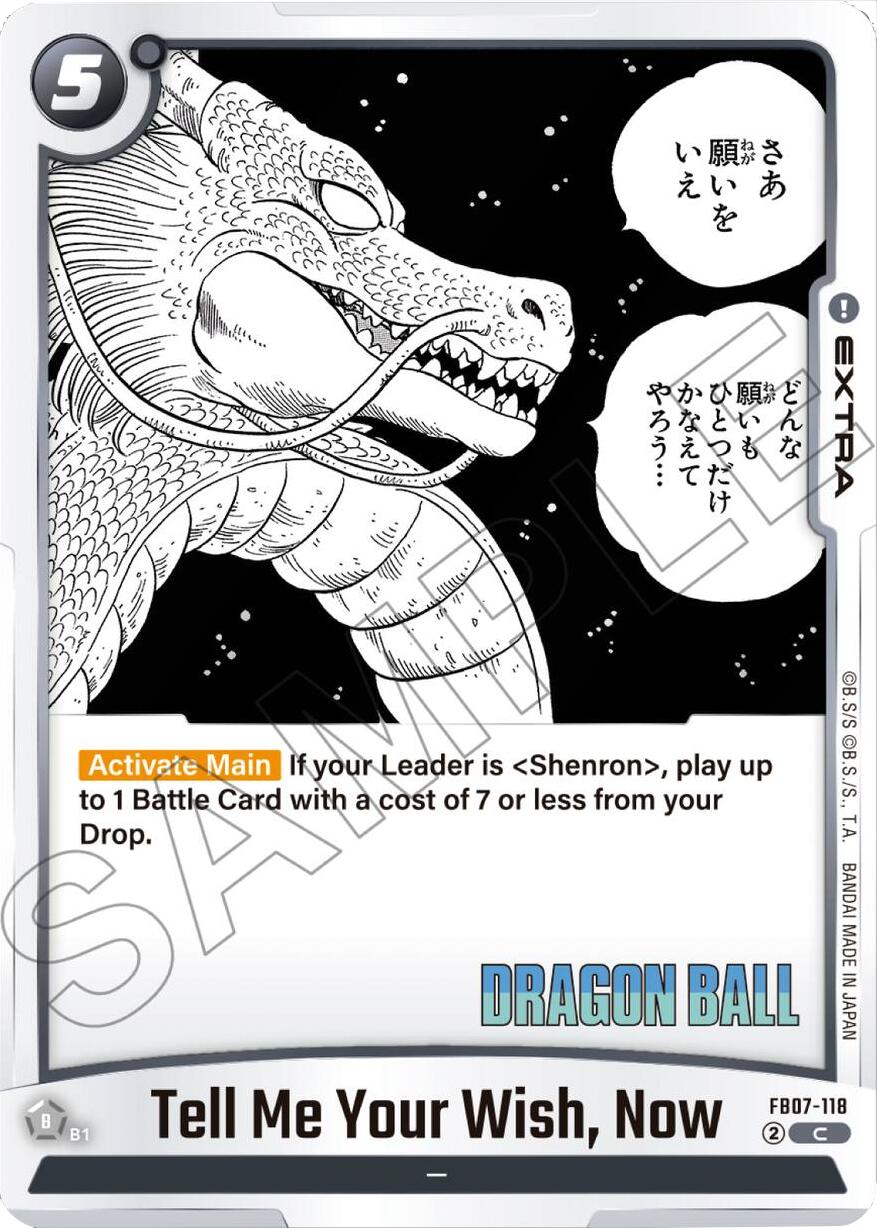 Tell Me Your Wish, Now [Manga Booster 02] | Cards and Coasters CA