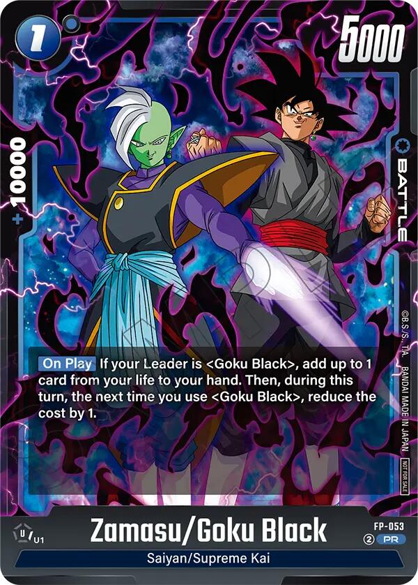 Zamasu/Goku Black (Tournament Pack 08) [Fusion World Tournament Cards] | Cards and Coasters CA