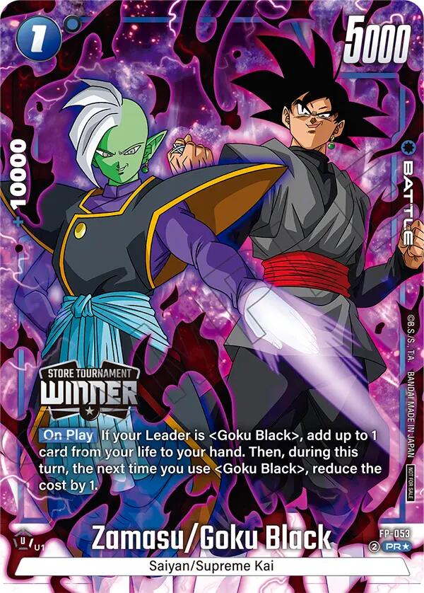 Zamasu/Goku Black (Tournament Pack 08 - Winner) [Fusion World Tournament Cards] | Cards and Coasters CA
