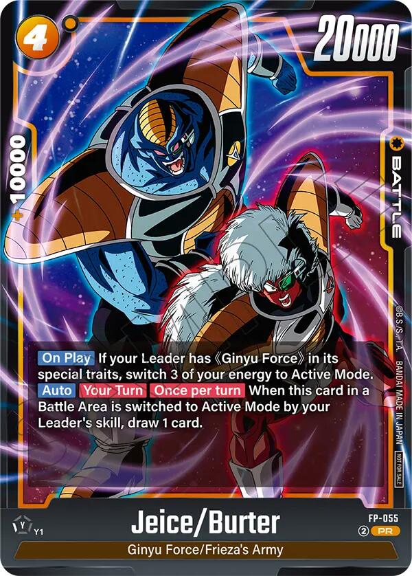 Jeice/Burter (Tournament Pack 08) [Fusion World Tournament Cards] | Cards and Coasters CA