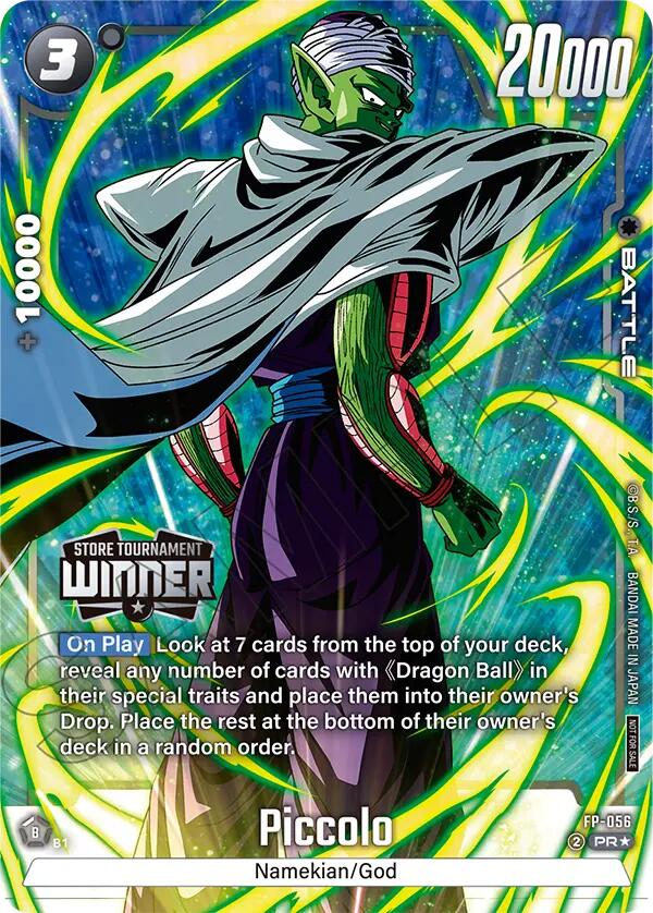 Piccolo (FP-056) (Tournament Pack 08 - Winner) [Fusion World Tournament Cards] | Cards and Coasters CA