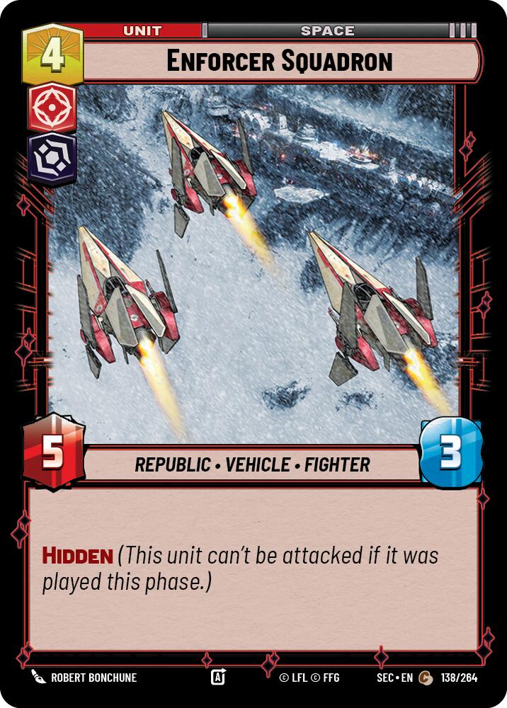 Enforcer Squadron (138/264) (138/264) [Secrets of Power] | Cards and Coasters CA