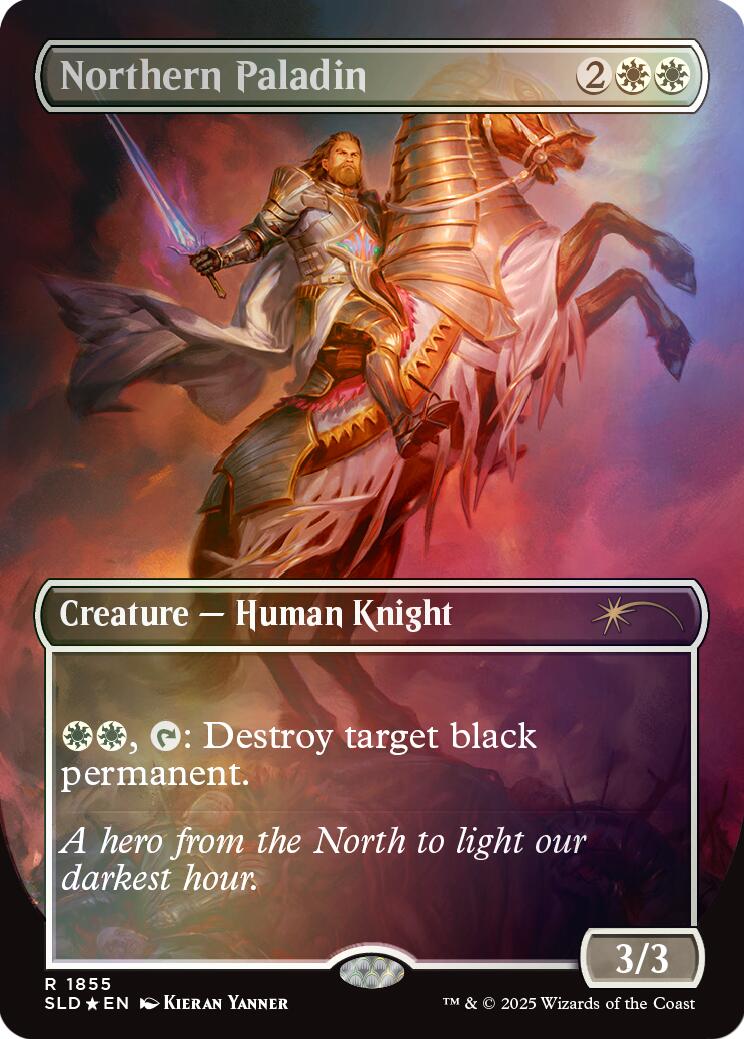 Northern Paladin (Rainbow Foil) [Secret Lair Drop Series] | Cards and Coasters CA