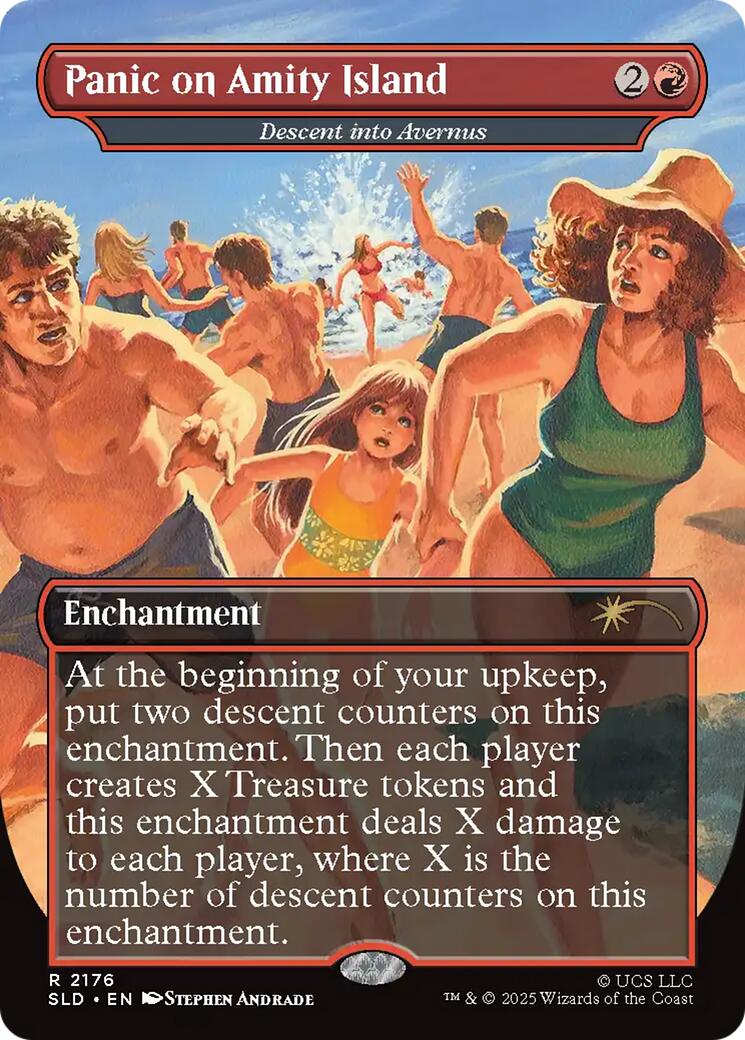 Panic on Amity Island - Descent into Avernus [Secret Lair Drop Series] | Cards and Coasters CA