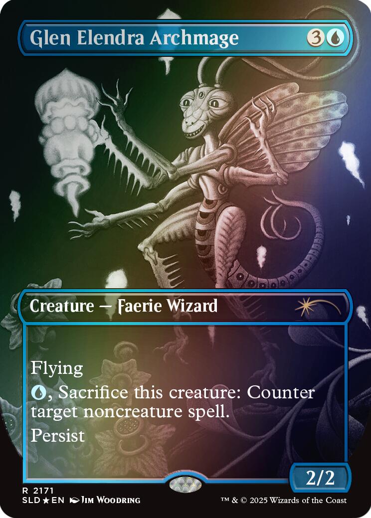 Glen Elendra Archmage (2171) (Rainbow Foil) [Secret Lair Drop Series] | Cards and Coasters CA