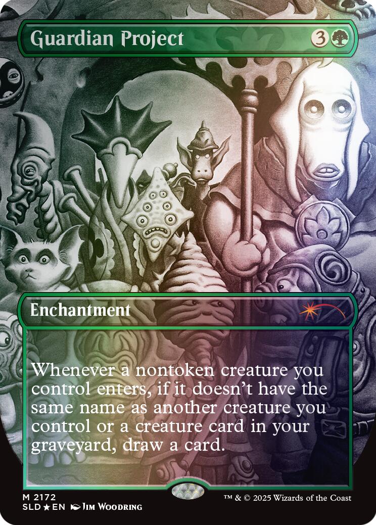 Guardian Project (Rainbow Foil) [Secret Lair Drop Series] | Cards and Coasters CA