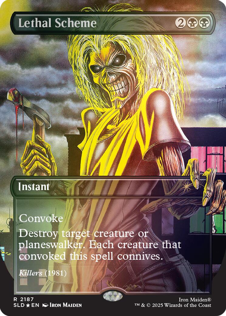 Lethal Scheme (Rainbow Foil) [Secret Lair Drop Series] | Cards and Coasters CA