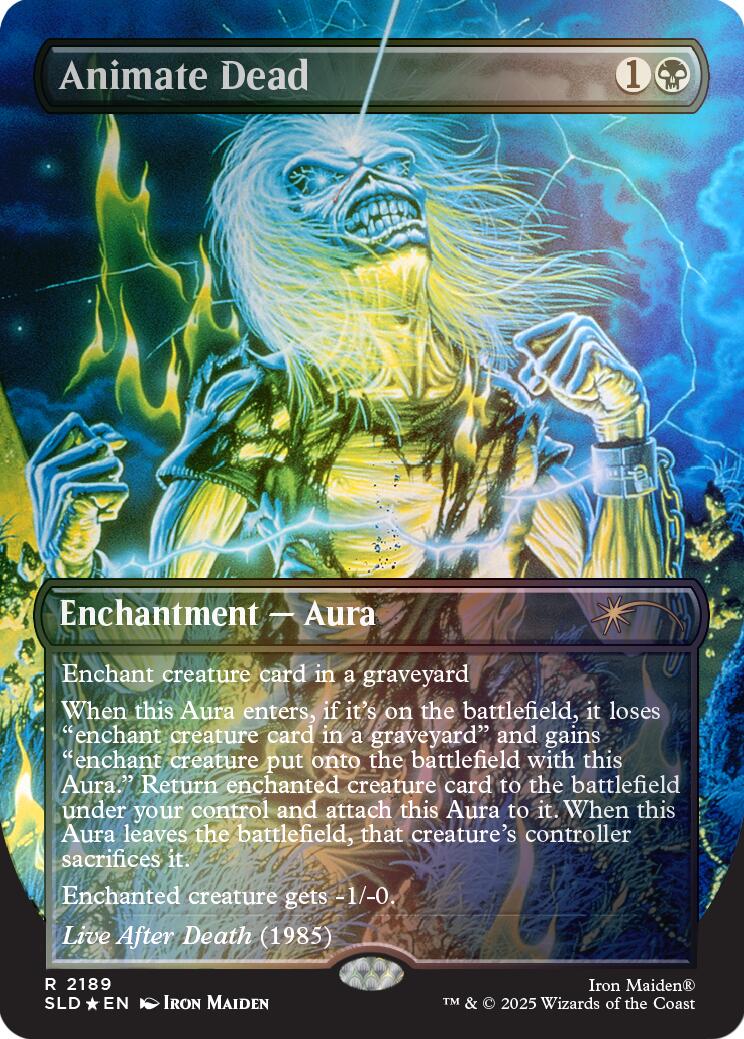 Animate Dead (Rainbow Foil) [Secret Lair Drop Series] | Cards and Coasters CA