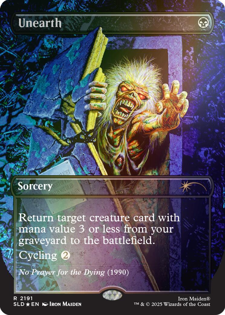 Unearth (Rainbow Foil) [Secret Lair Drop Series] | Cards and Coasters CA