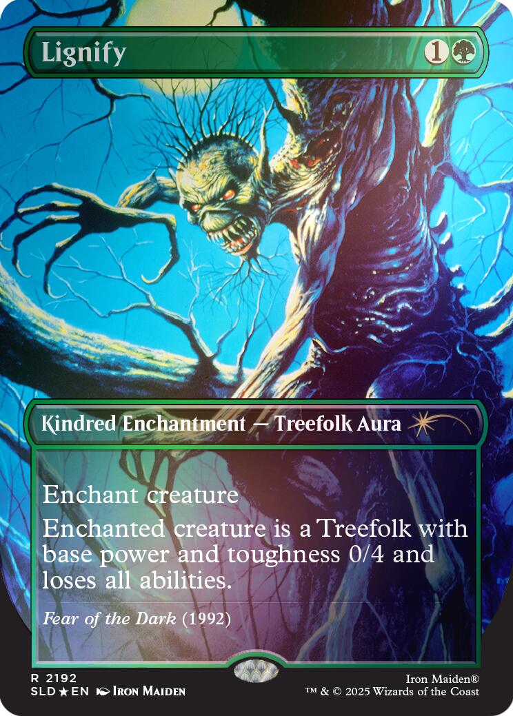 Lignify (2192) (Rainbow Foil) [Secret Lair Drop Series] | Cards and Coasters CA
