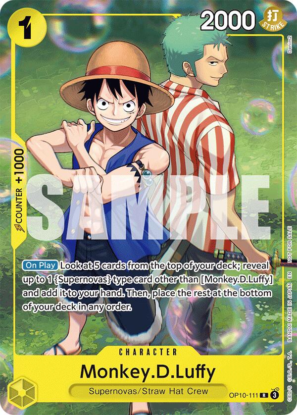 Monkey.D.Luffy (Learn Together Deck Set - Set Sail Event) [One Piece Promotion Cards] | Cards and Coasters CA