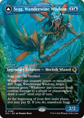 Sygg, Wanderwine Wisdom (Borderless) [Lorwyn Eclipsed] | Cards and Coasters CA