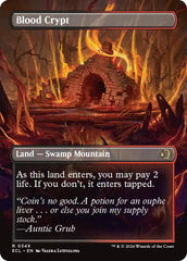 Blood Crypt (Borderless) [Lorwyn Eclipsed] | Cards and Coasters CA