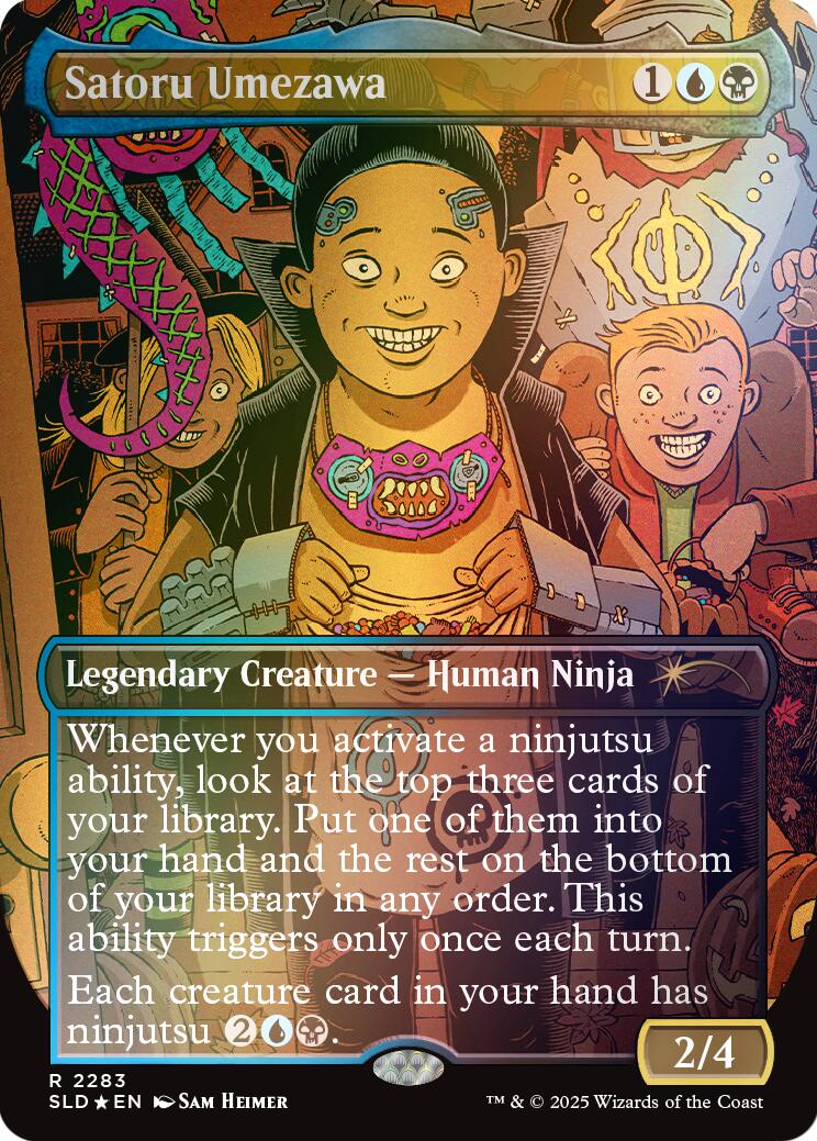 Satoru Umezawa (Rainbow Foil) [Secret Lair Drop Series] | Cards and Coasters CA